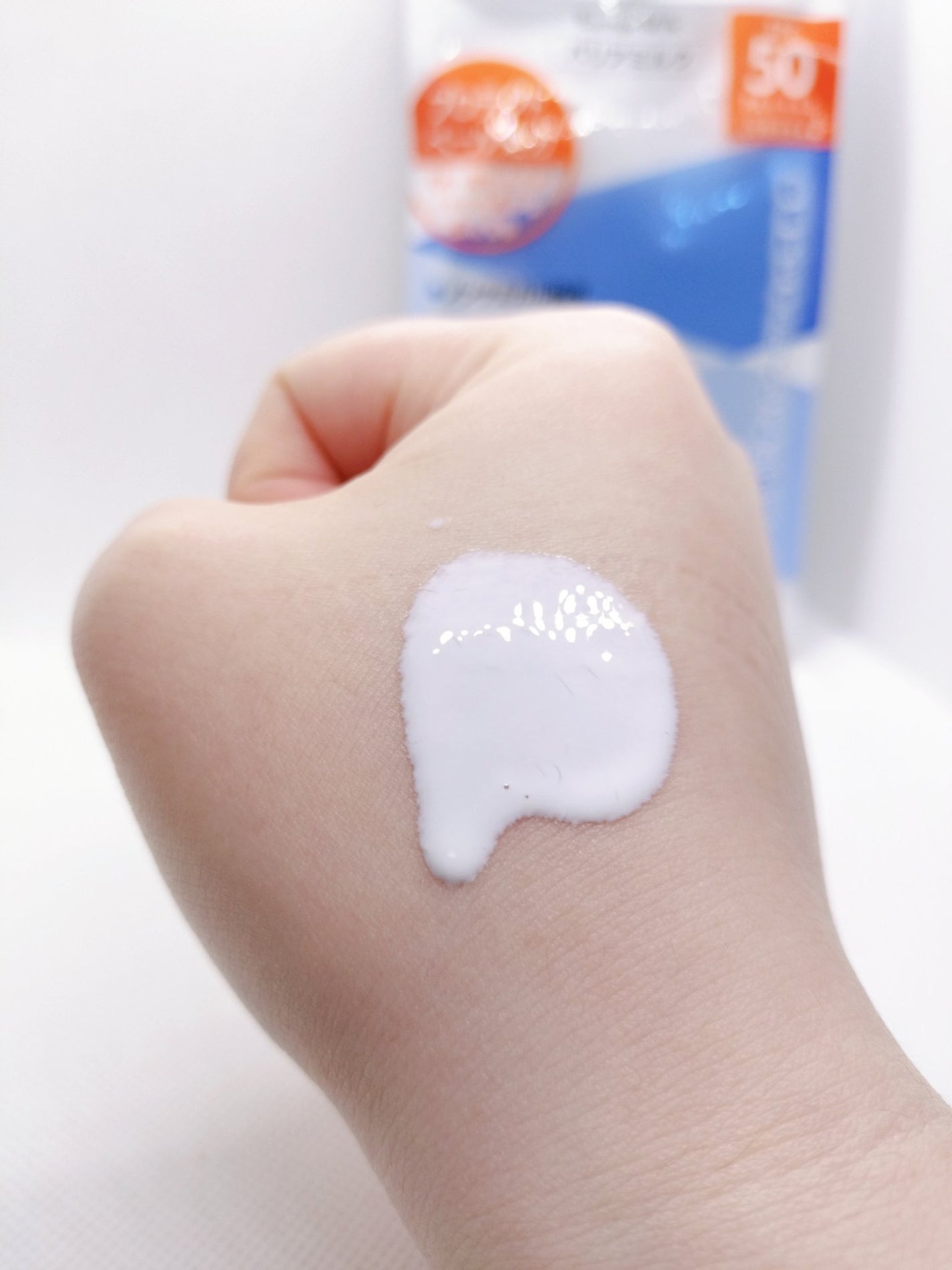 ベルディオ UV バリアミルク/メンターム/日焼け止めミルクを使ったクチコミ(8枚目)