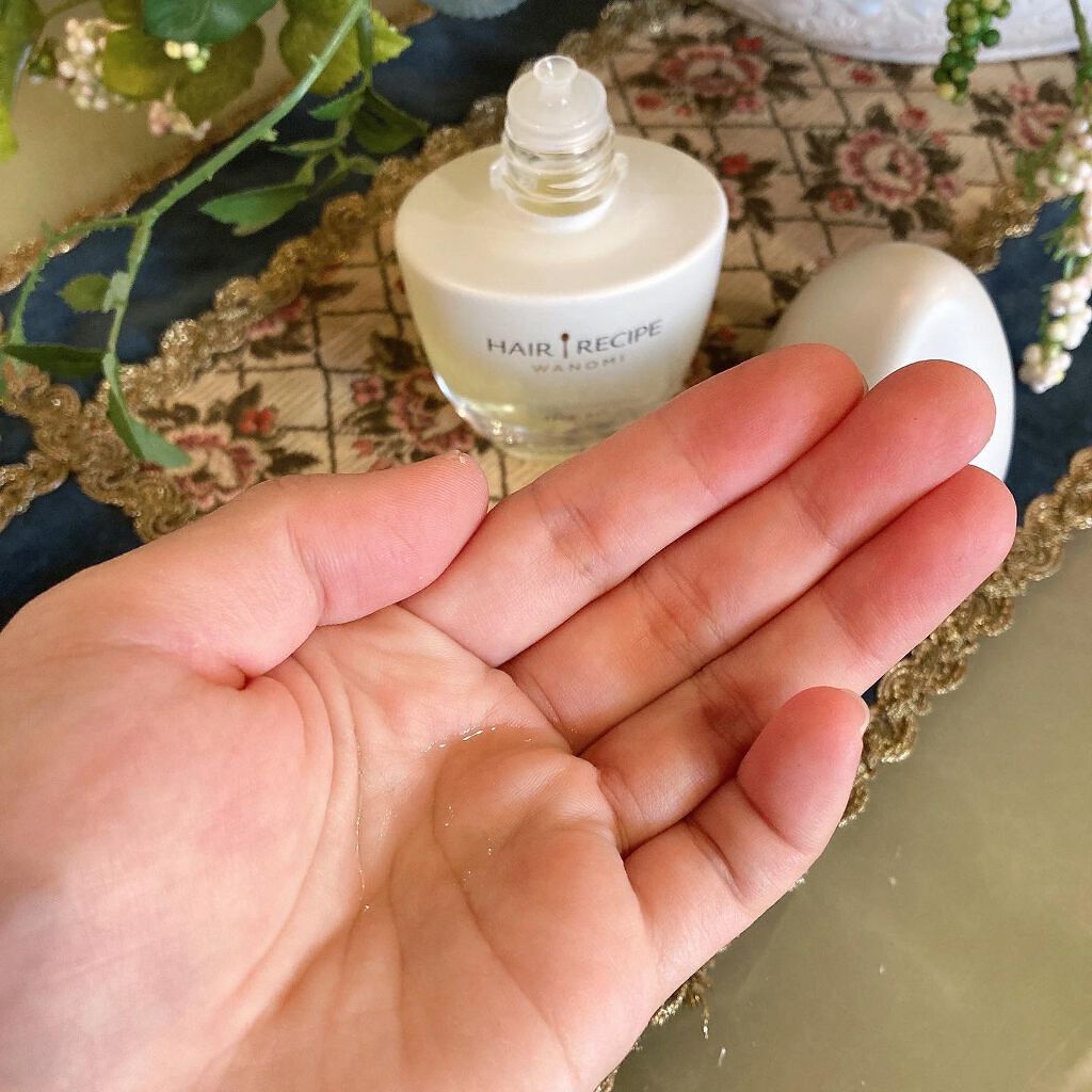 さらとろライスオイル(洗い流さないトリートメント)/WANOMI/ヘアオイルを使ったクチコミ(3枚目)