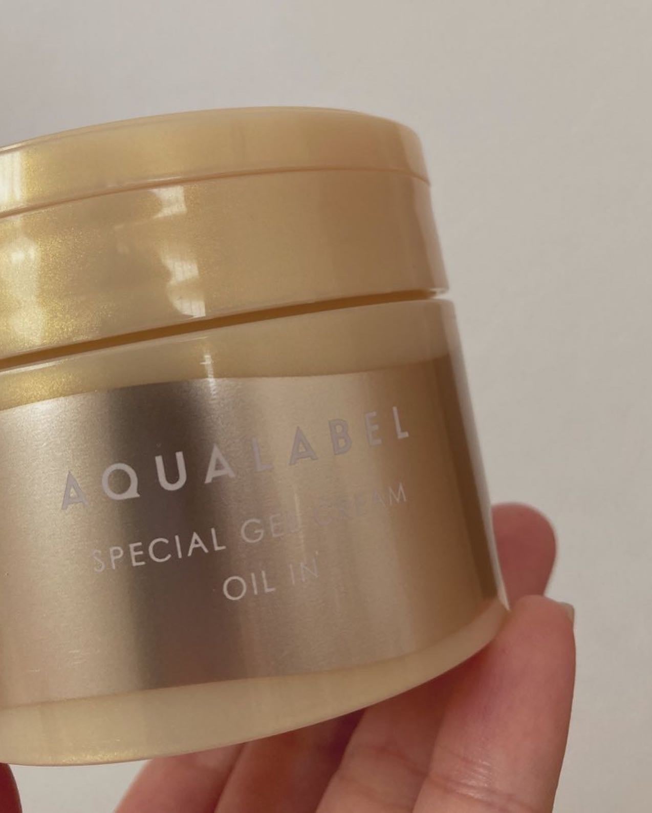 スペシャルジェルクリーム EX (オイルイン)/アクアレーベル/オールインワン化粧品を使ったクチコミ(2枚目)