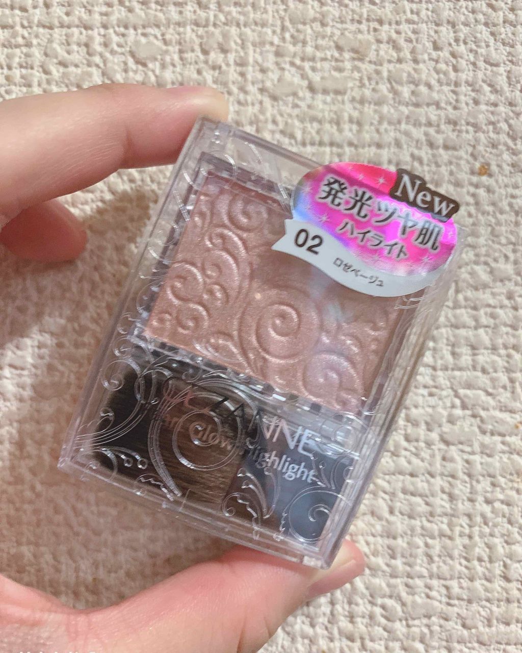 パールグロウハイライト/CEZANNE/パウダーハイライトを使ったクチコミ(1枚目)