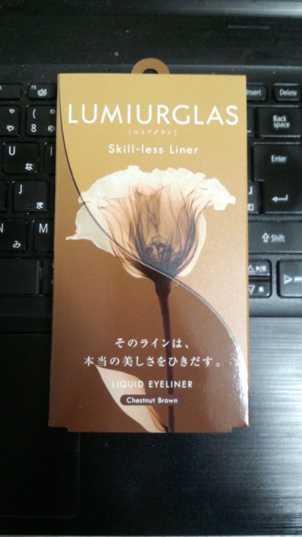 スキルレスライナー/LUMIURGLAS/リキッドアイライナーを使ったクチコミ(1枚目)