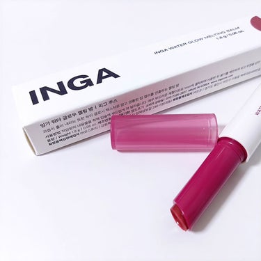 INGA Water Glow Melting Balmのクチコミ「💜INGA ウォーターグローメルティングバーム
　
　
♡┈┈┈┈┈┈┈┈┈┈┈┈┈┈┈┈
　.....」（1枚目）