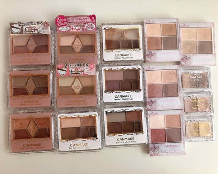 【旧品】パーフェクトスタイリストアイズ/キャンメイク/アイシャドウパレットを使ったクチコミ(1枚目)