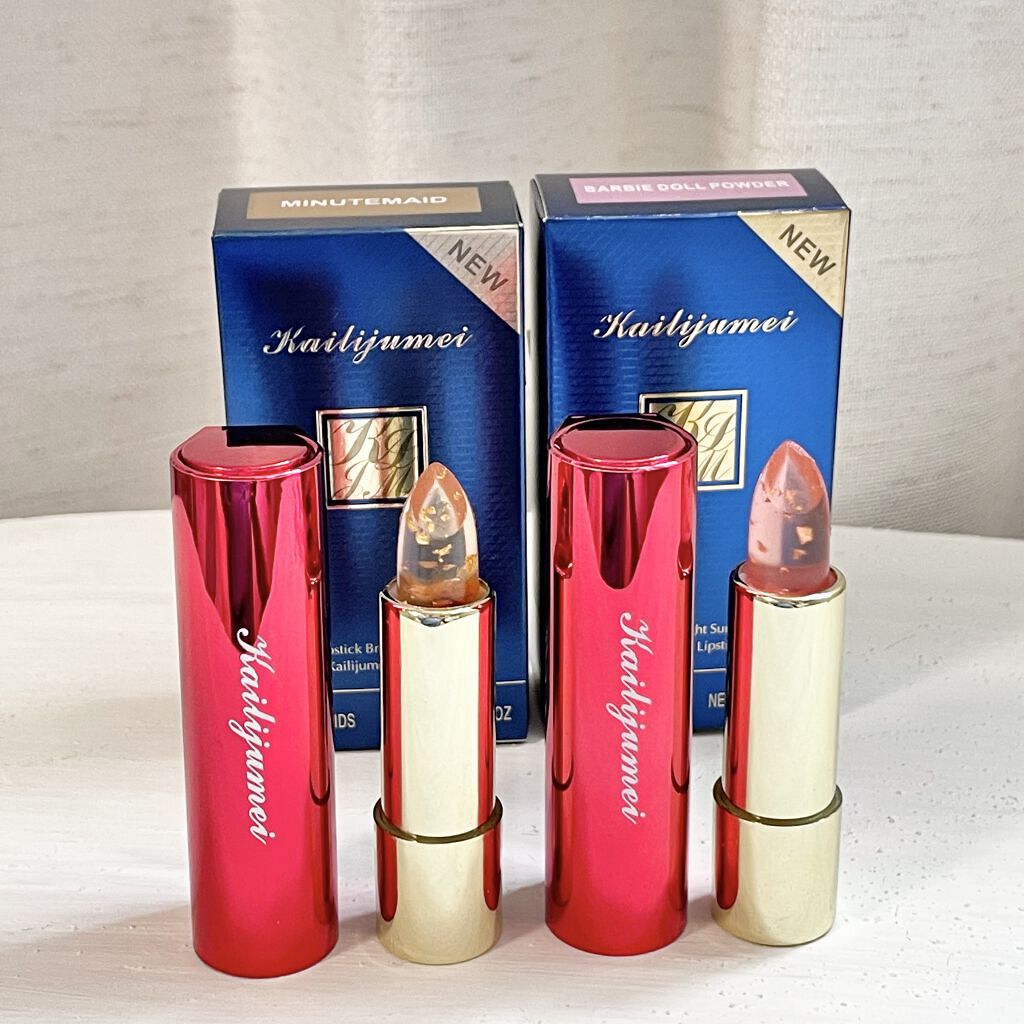 フラワーリップスティック/Kailijumei/口紅を使ったクチコミ（1枚目）