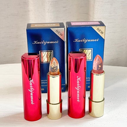 フラワーリップスティック/Kailijumei/口紅を使ったクチコミ(1枚目)