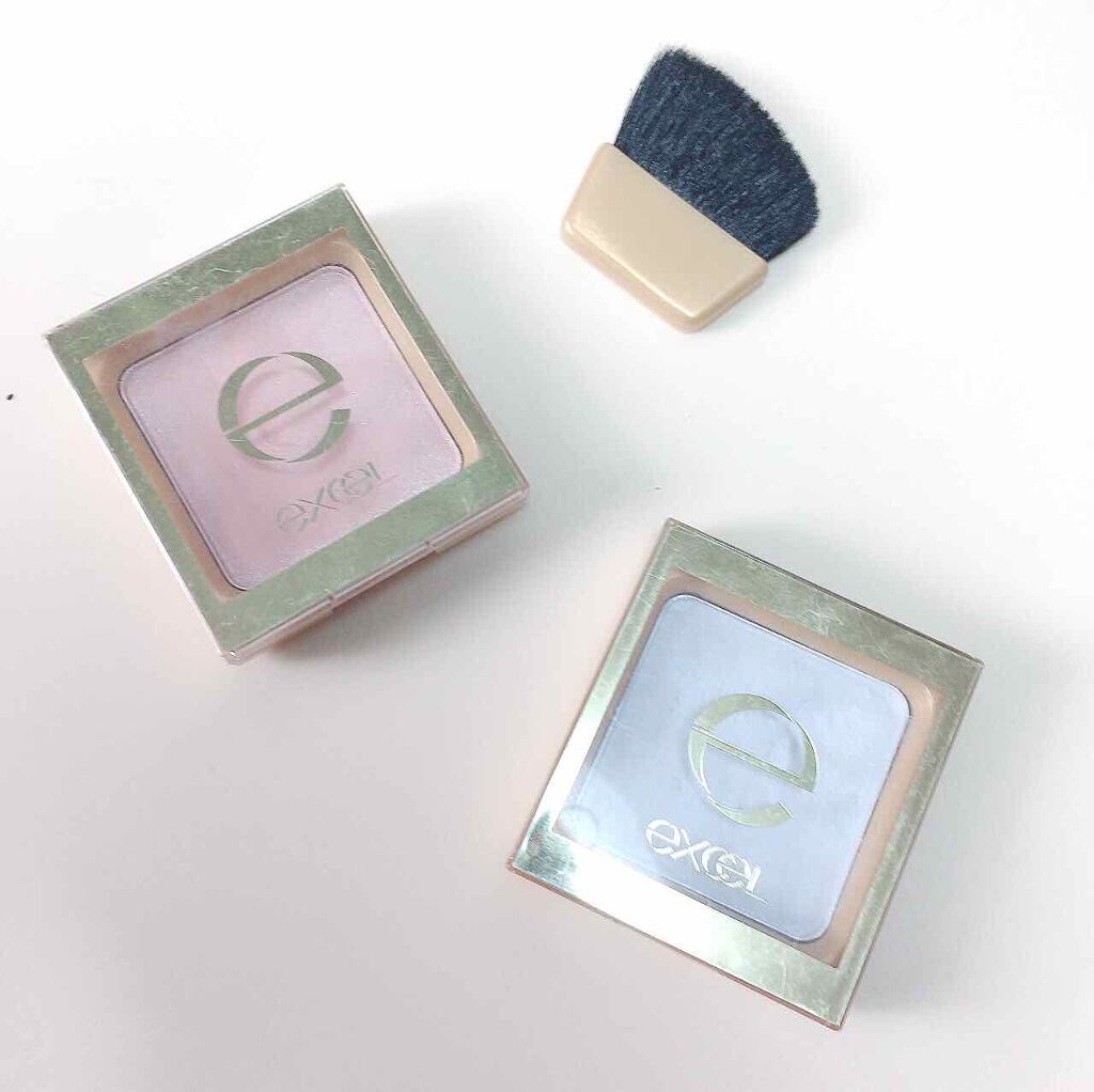 シャイニーパウダー N/excel/プレストパウダーを使ったクチコミ(1枚目)