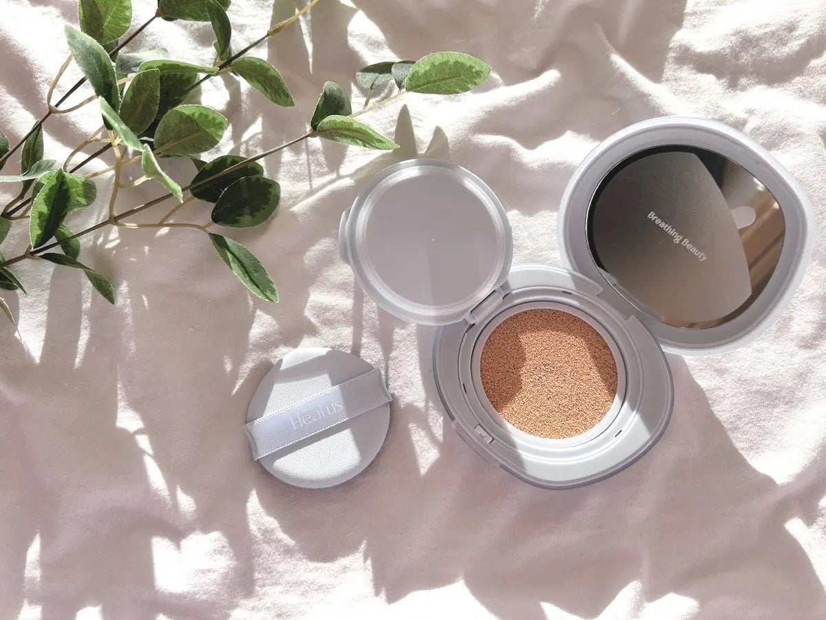 Skin breathing cushion Cloud/Healus/クッションファンデーションを使ったクチコミ(2枚目)