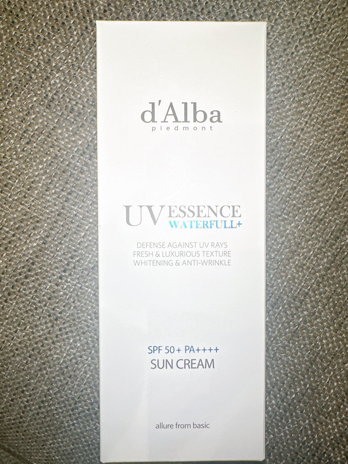 ダルバ ウォータフル エッセンス サンクリーム/ダルバ/日焼け止めクリームを使ったクチコミ(1枚目)