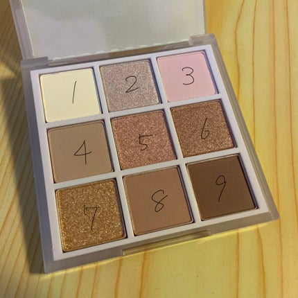 プレイカラーアイズ ≪ミルキーコレクション≫/ETUDE/アイシャドウパレットを使ったクチコミ(2枚目)