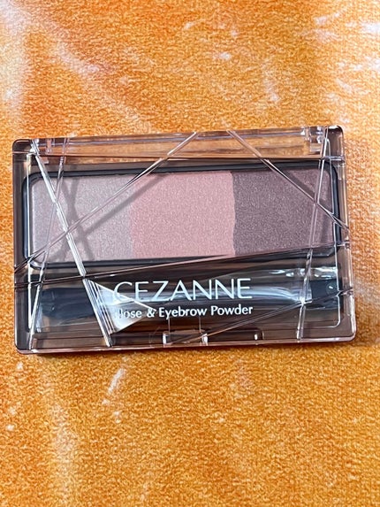 ノーズ&アイブロウパウダー/CEZANNE/パウダーアイブロウを使ったクチコミ(3枚目)