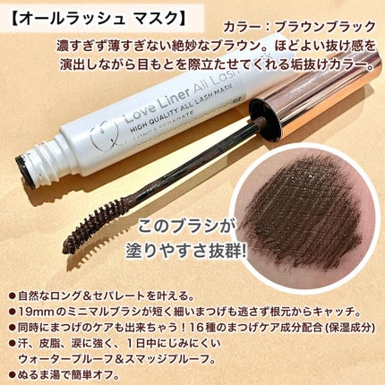 ラブ・ライナー オールラッシュマスク/ラブ・ライナー/マスカラを使ったクチコミ(5枚目)