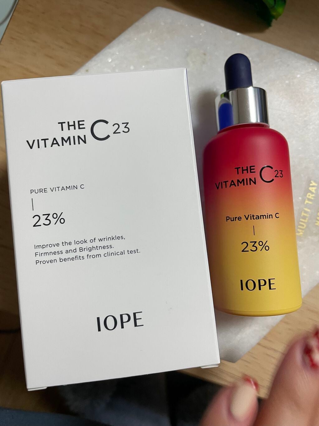 ザビタミンC23/IOPE/美容液を使ったクチコミ(1枚目)