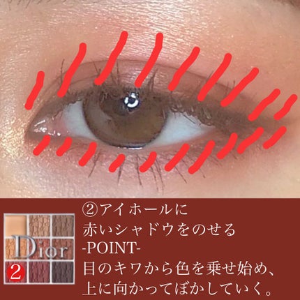 ディオール バックステージ アイ パレット/Dior/アイシャドウパレットを使ったクチコミ(3枚目)