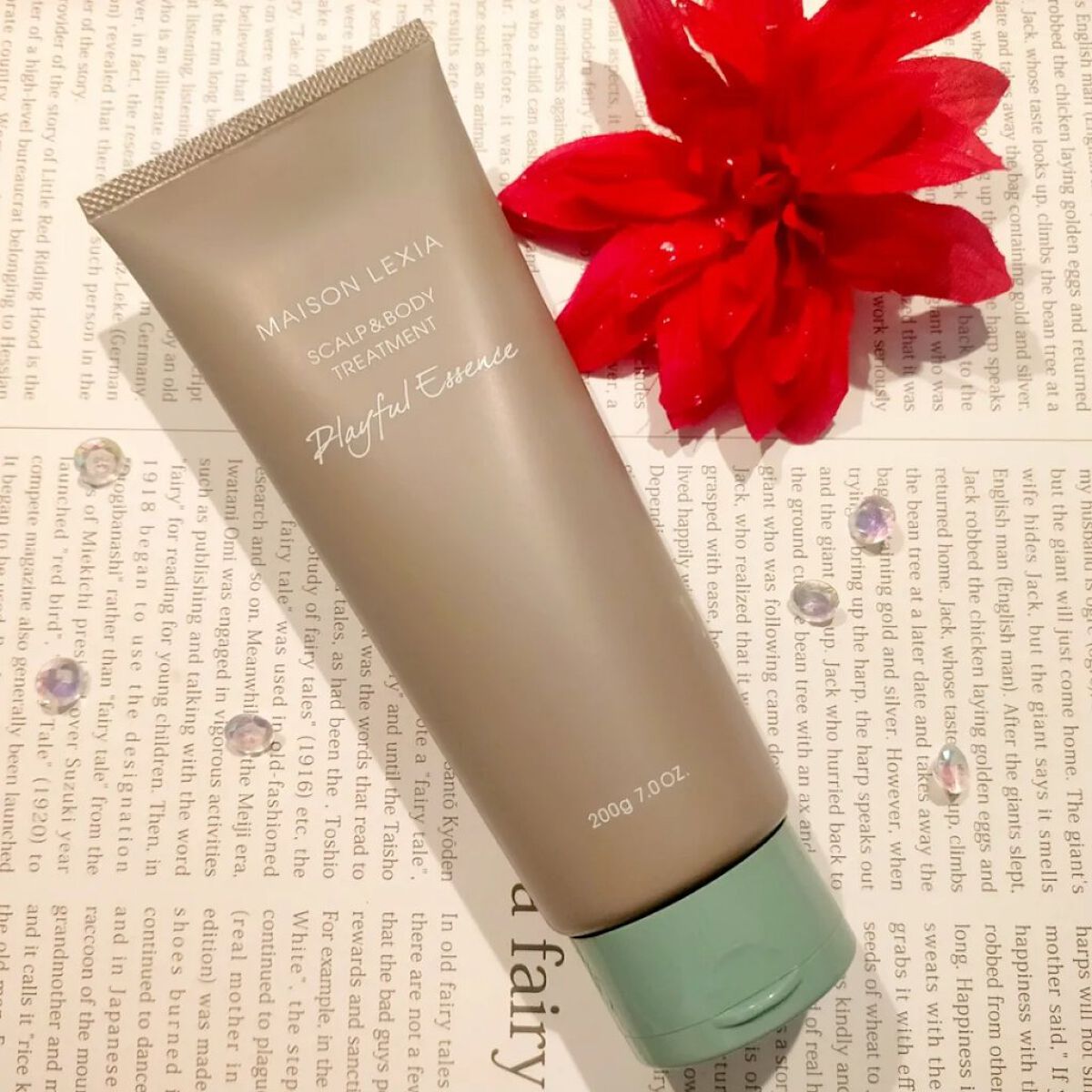 スカルプ＆ボディトリートメント プレイフルエッセンス/MAISON LEXIA/頭皮トリートメントを使ったクチコミ（1枚目）