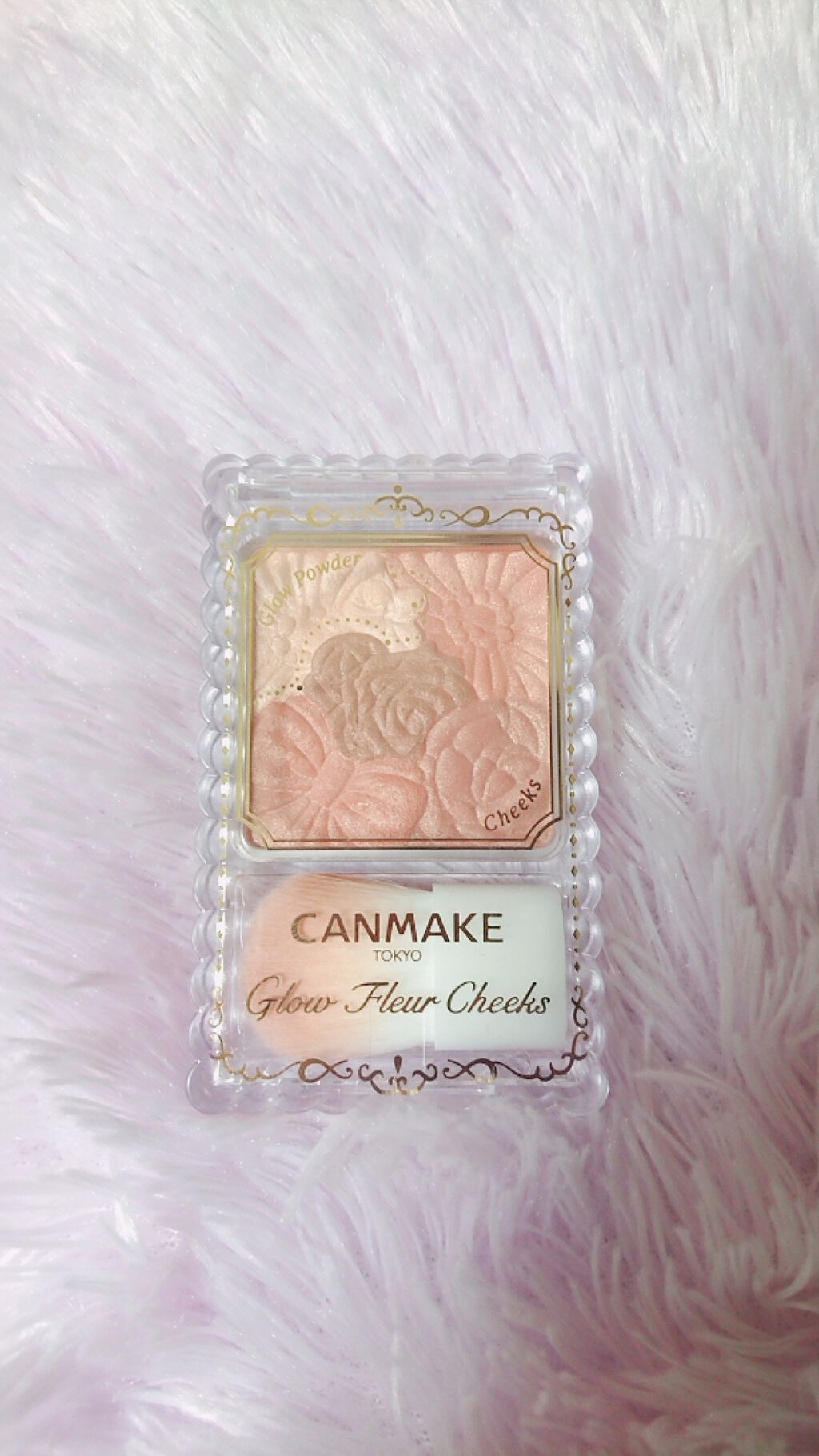 グロウフルールチークス/キャンメイク/パウダーチークを使ったクチコミ(1枚目)