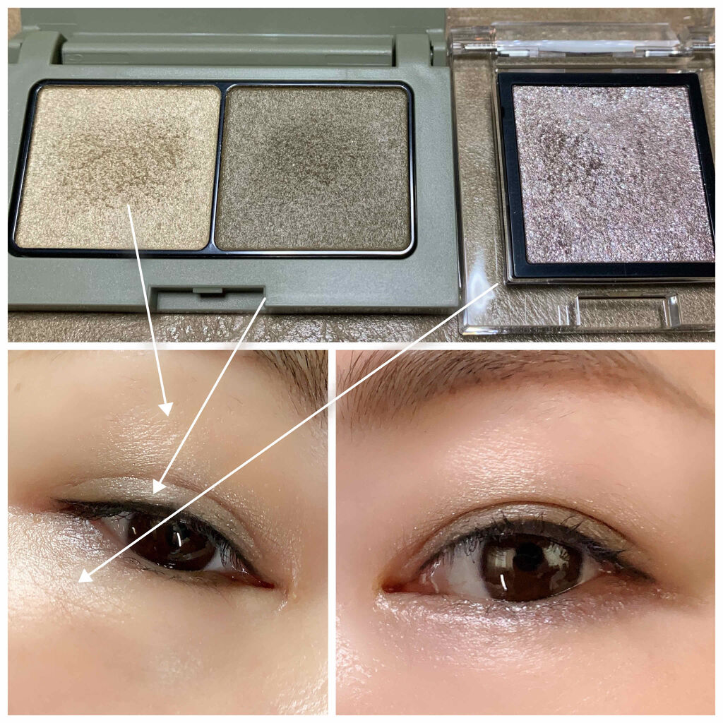 アディクション ザ アイシャドウ スパークル/ADDICTION/単色アイシャドウを使ったクチコミ（2枚目）