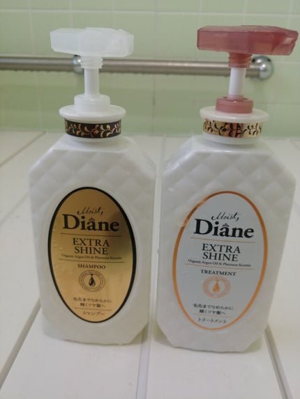 パーフェクトビューティ モイストダイアン エクストラシャイン シャンプー/トリートメント/ダイアン/市販シャンプーを使ったクチコミ(1枚目)