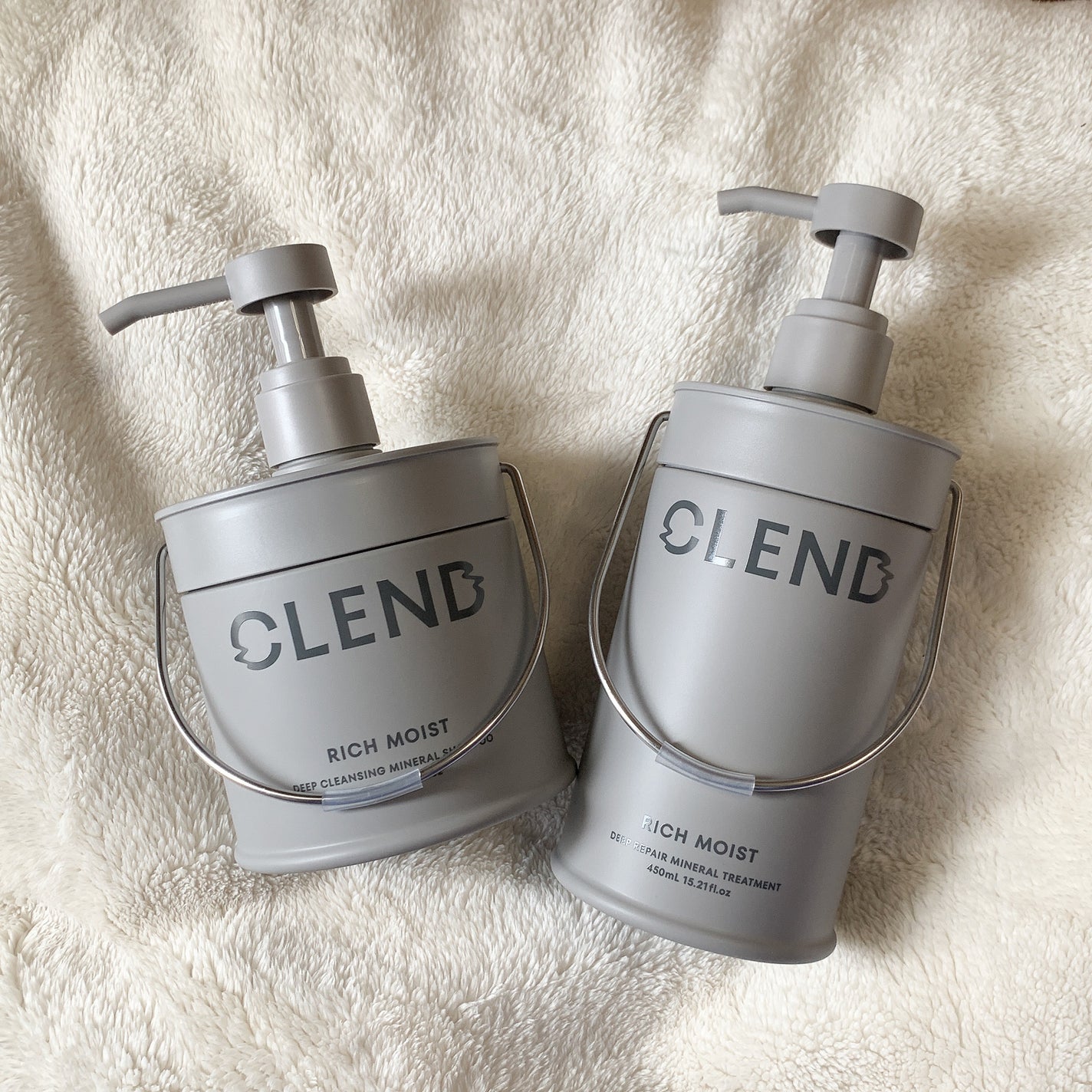 リッチモイスト ディープクレンジング ミネラル シャンプー/ディープリペア ミネラル トリートメント/CLEND/市販シャンプーを使ったクチコミ(4枚目)