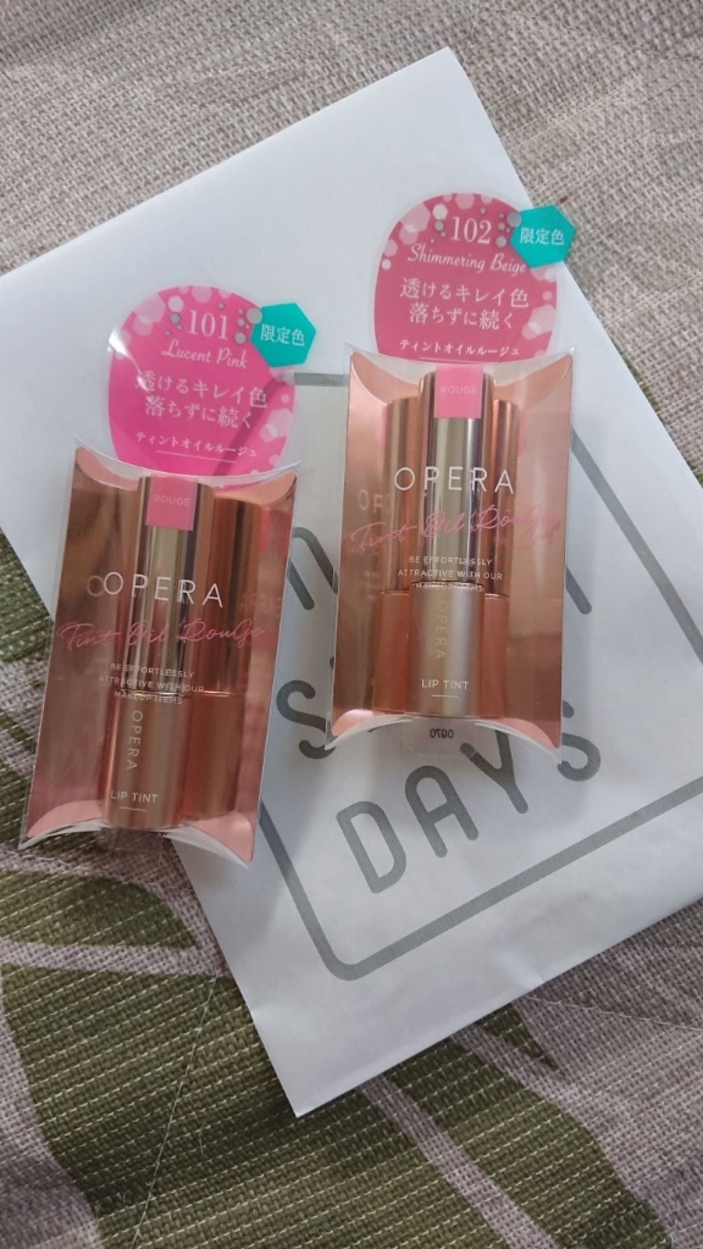 オペラ リップティント N/OPERA/リップティントを使ったクチコミ（1枚目）