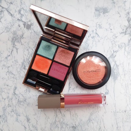 アイカラーレーション 01 Twilight Sky/LUNASOL/アイシャドウパレットを使ったクチコミ(3枚目)