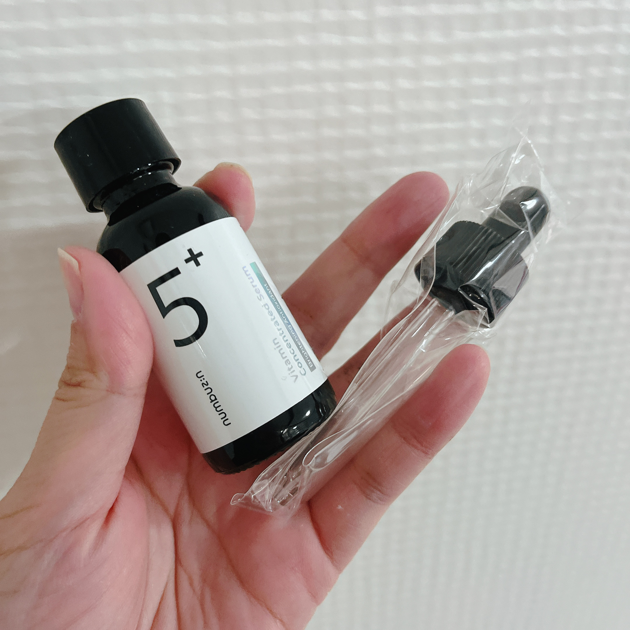 5番 白玉グルタチオンＣ美容液/numbuzin/美容液を使ったクチコミ（3枚目）