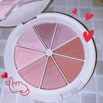 ミドルトーンアイシャドウコレクターパレット/Laka/アイシャドウパレットを使ったクチコミ(3枚目)