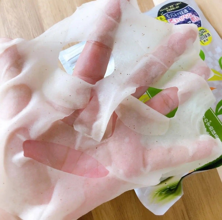 ワフードメイド 宇治抹茶マスク/pdc/シートマスク・パックを使ったクチコミ(3枚目)