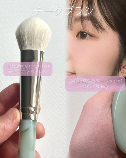 TIMAGE 3色チークパレット/TIMAGE/パウダーチークを使ったクチコミ(6枚目)