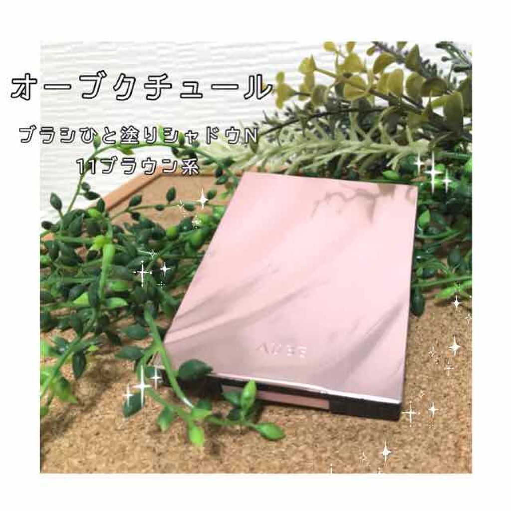 ブラシひと塗りシャドウ/オーブ/アイシャドウパレットを使ったクチコミ(1枚目)