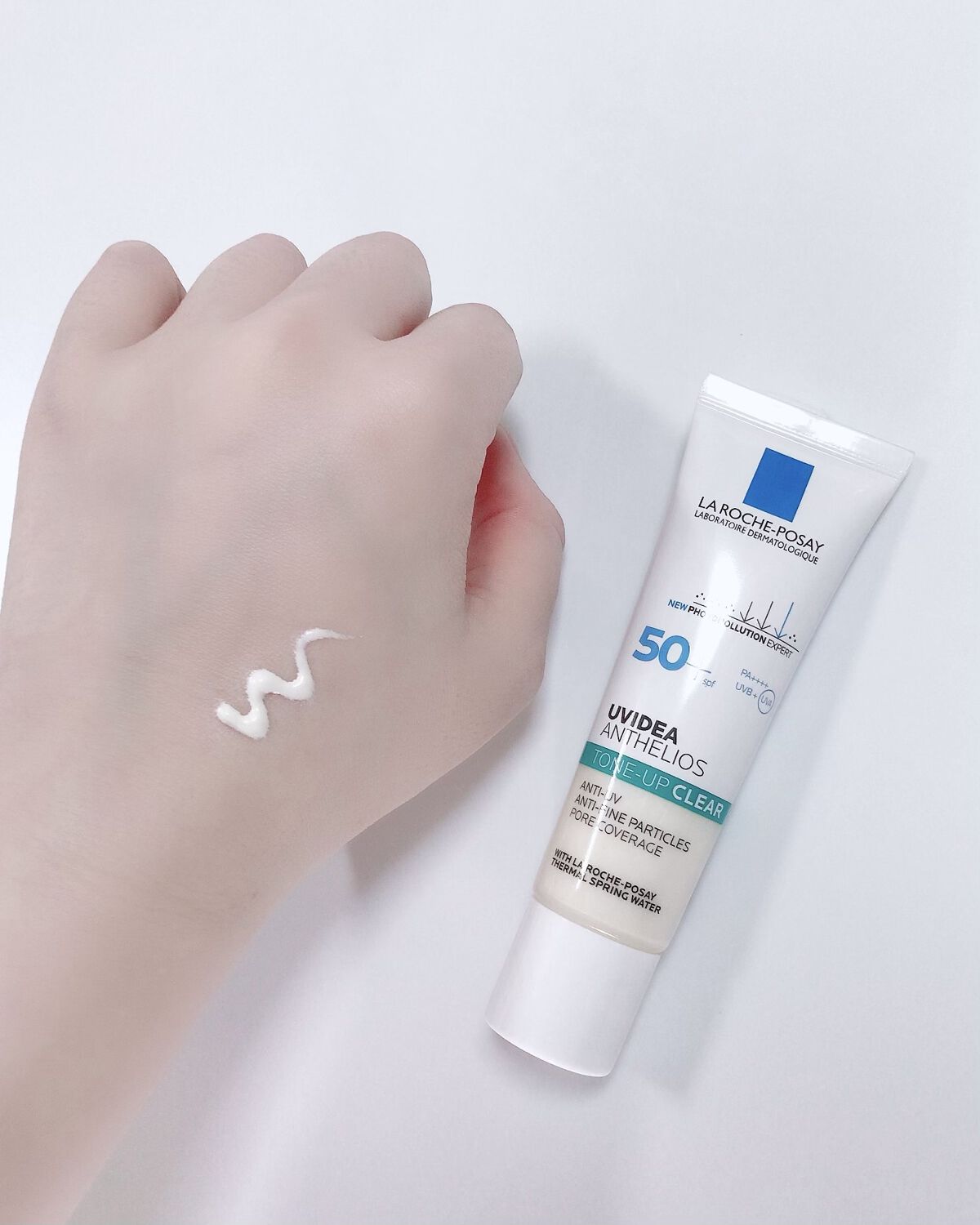 UVイデア XL プロテクショントーンアップ クリア/ラ ロッシュ ポゼ/化粧下地を使ったクチコミ（2枚目）