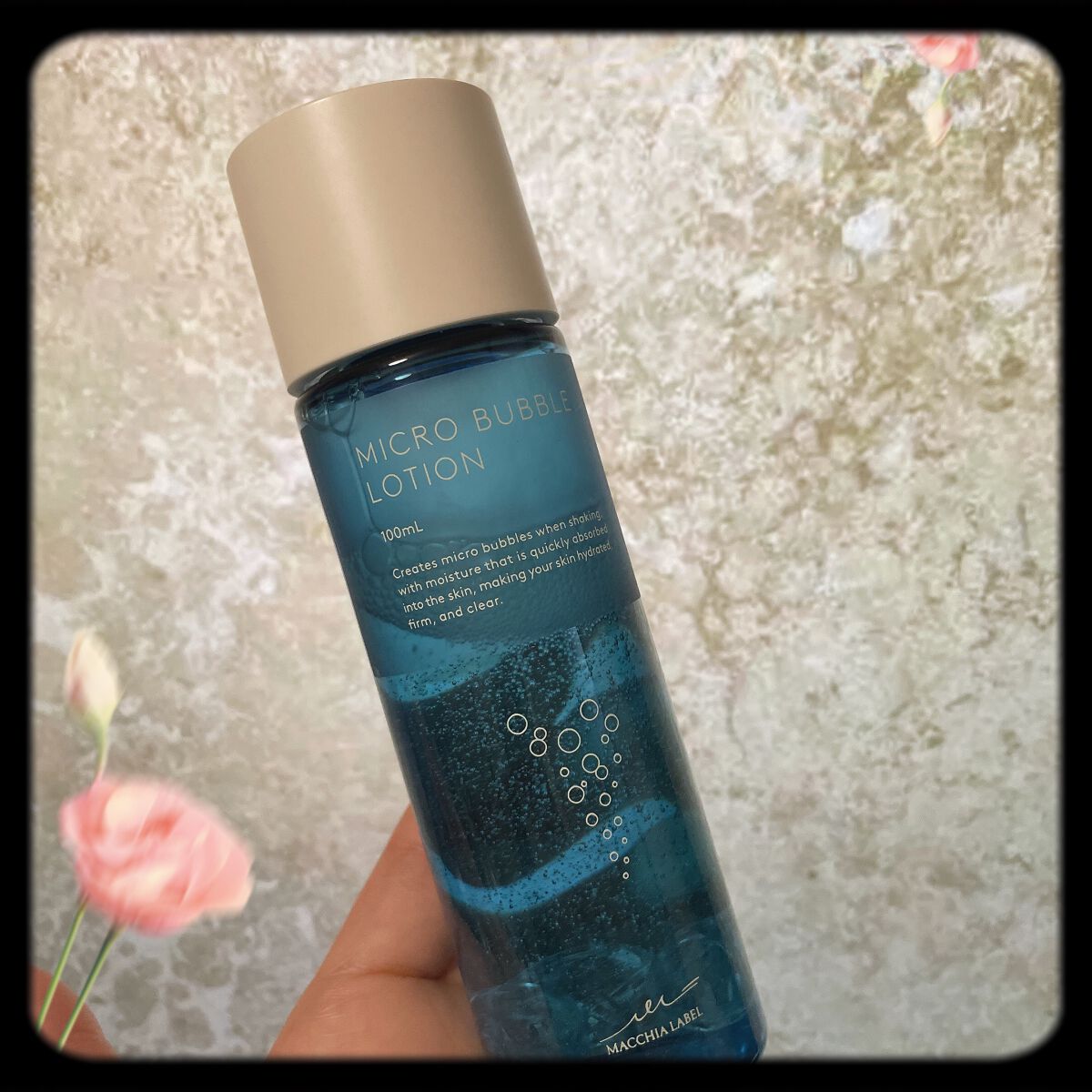 薬用マイクロバブルローション/Macchia Label/化粧水を使ったクチコミ（1枚目）