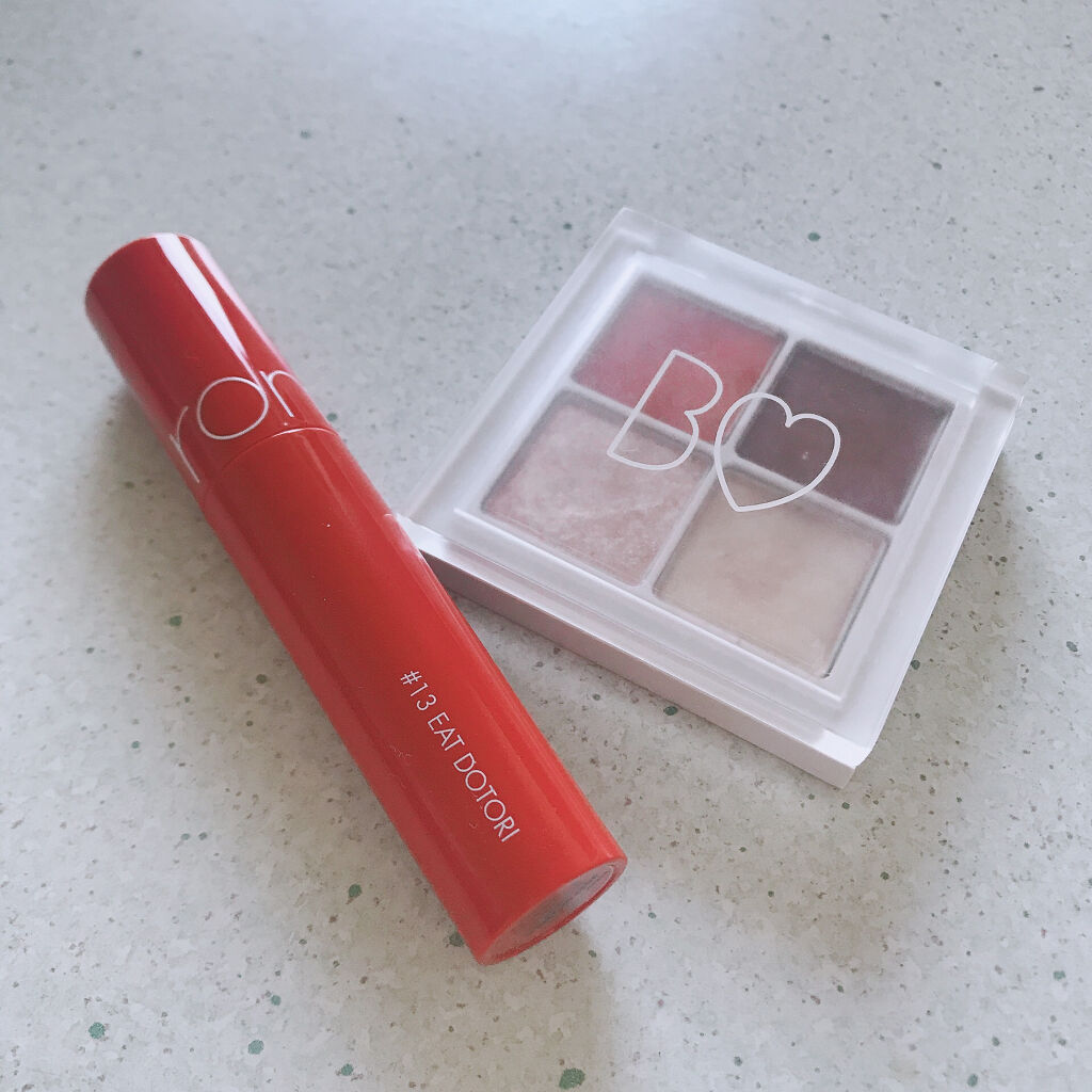 ジューシーラスティングティント/rom&nd/リップティントを使ったクチコミ（1枚目）