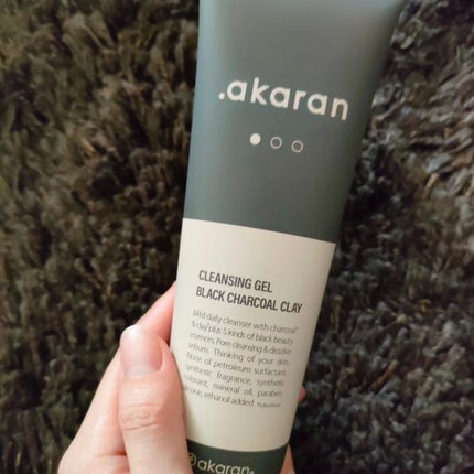 ブラックジェルクレンジング/.akaran/クレンジングジェルを使ったクチコミ(3枚目)