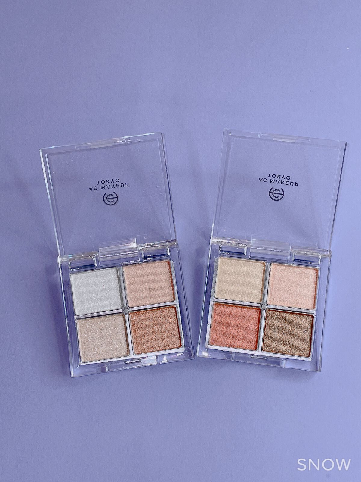 AC ダイヤモンドアイカラー/AC MAKEUP/アイシャドウパレットを使ったクチコミ（2枚目）