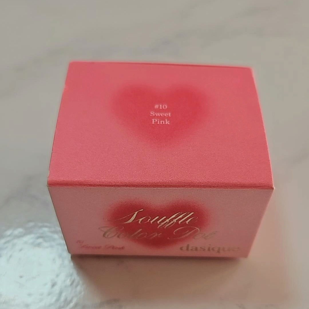 スフレカラーポット/dasique/口紅を使ったクチコミ（3枚目）