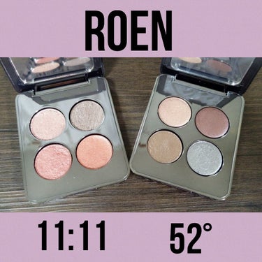 ROEN BEAUTY Eye Shadow Palette/ROEN BEAUTY /パウダーアイシャドウを使ったクチコミ（1枚目）