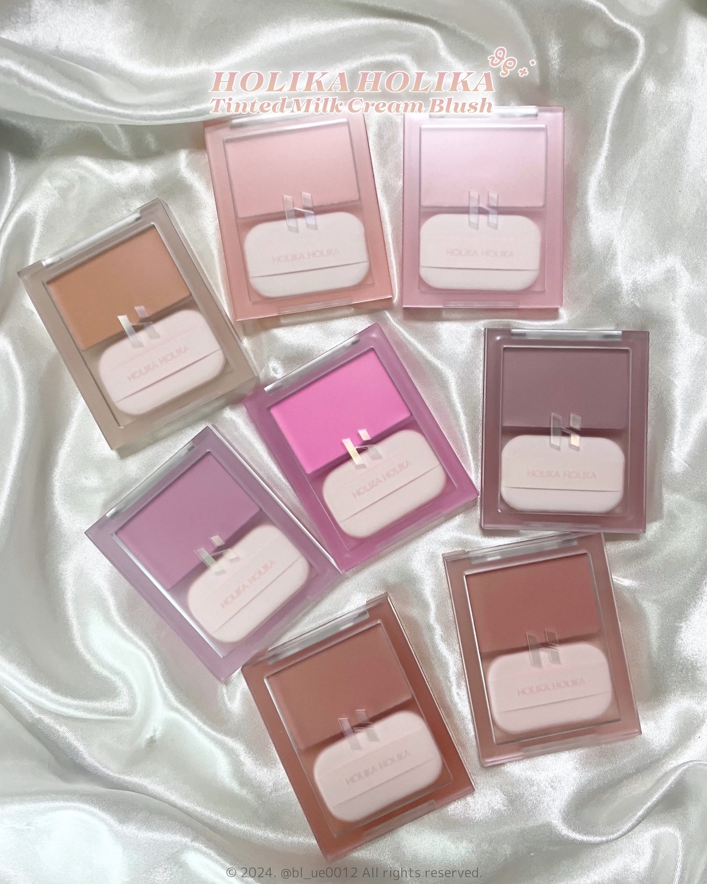 ティンテッドミルククリームブラッシュ /HOLIKA HOLIKA/ジェル・クリームチークを使ったクチコミ（2枚目）