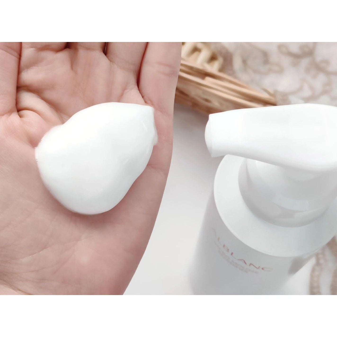 マイクロムース リフレッシャー/ALBLANC/泡洗顔を使ったクチコミ(2枚目)