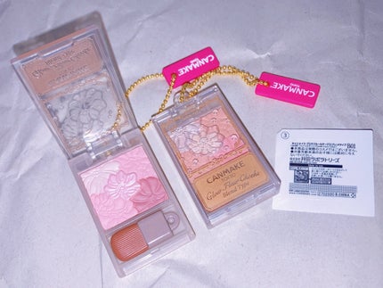 グロウフルールチークス(ブレンドタイプ)/キャンメイク/パウダーチークを使ったクチコミ(1枚目)