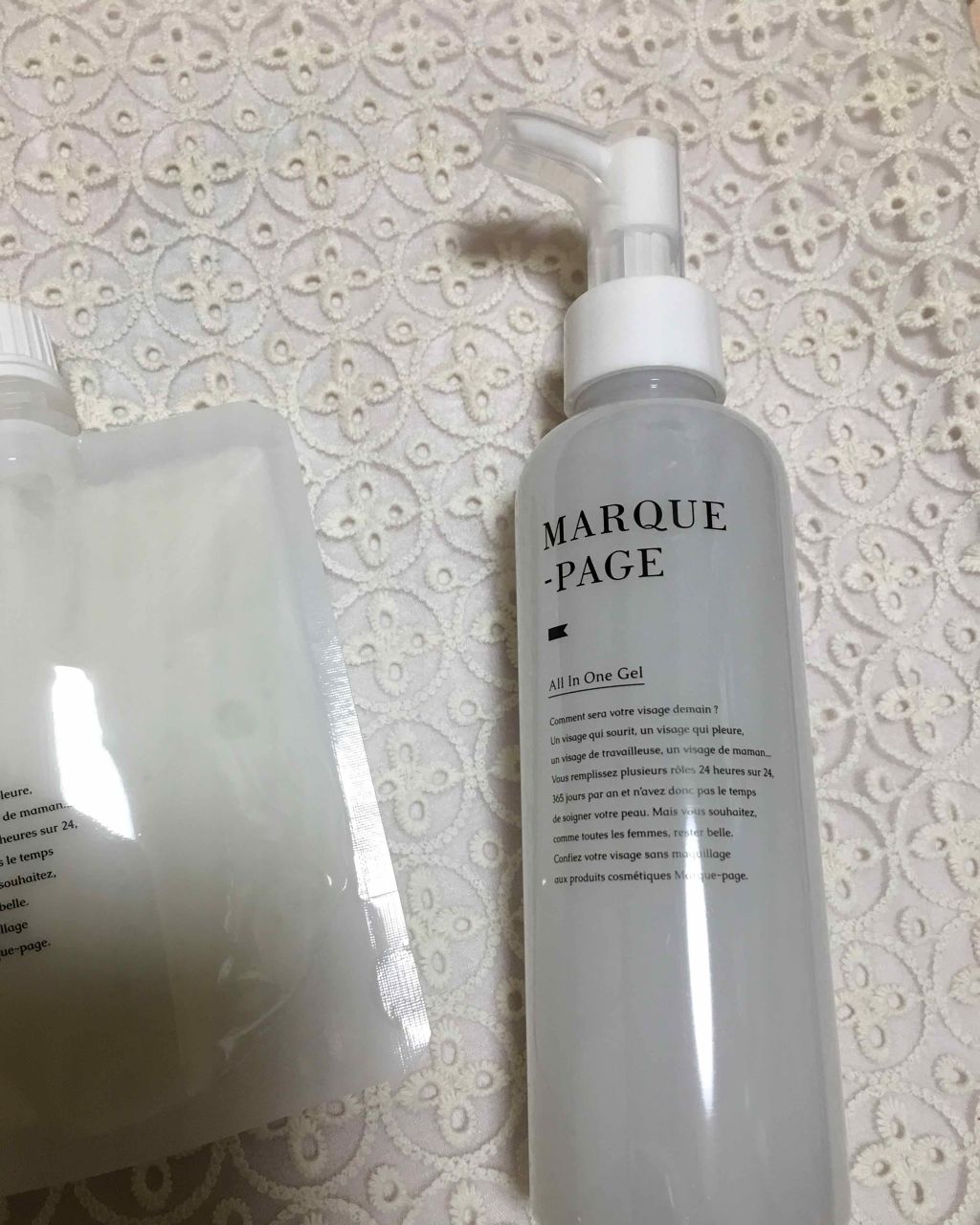 マルクパージュ オールインワンゲル/MARUQUE PAGE/オールインワン化粧品を使ったクチコミ(1枚目)