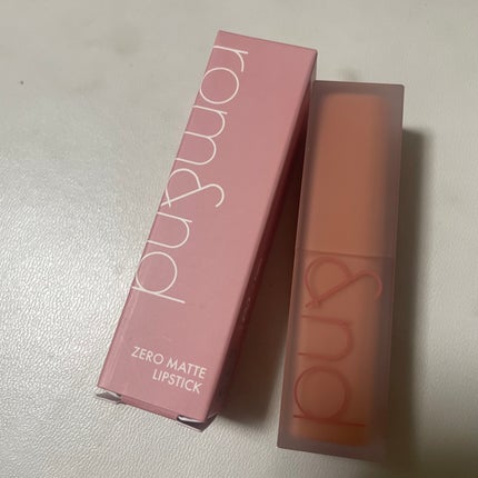 ゼロマットリップスティック/rom&nd/口紅を使ったクチコミ(1枚目)