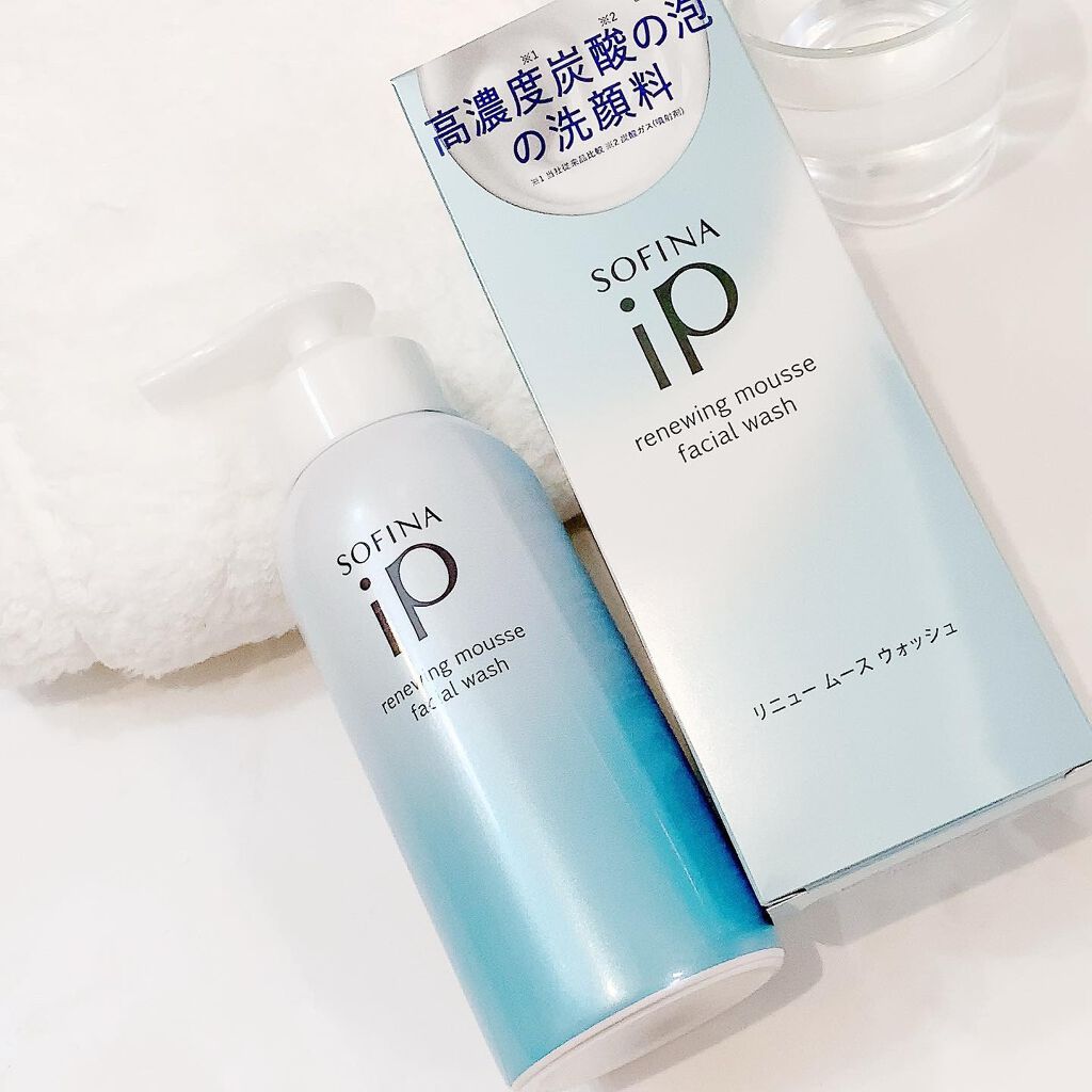 ソフィーナ iP リニュー ムース ウォッシュ/SOFINA iP/泡洗顔を使ったクチコミ(2枚目)