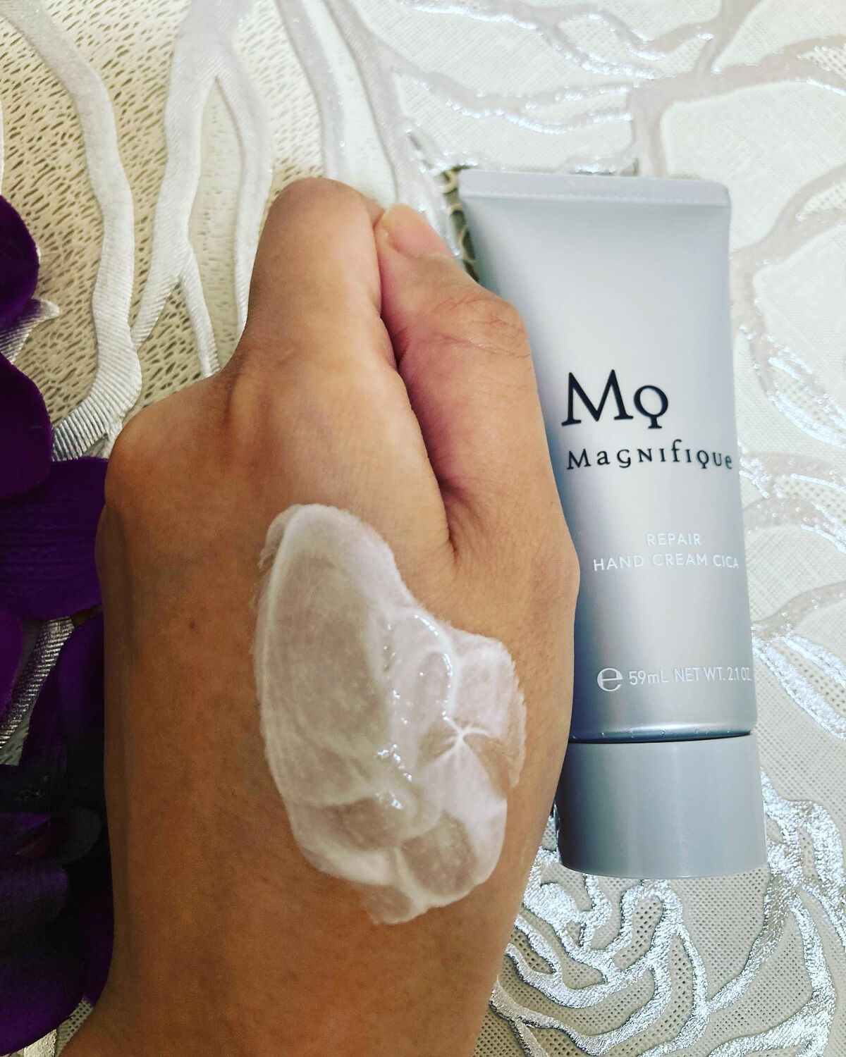 マニフィーク リペア ハンドクリーム CICA/マニフィーク/ハンドクリームを使ったクチコミ（3枚目）