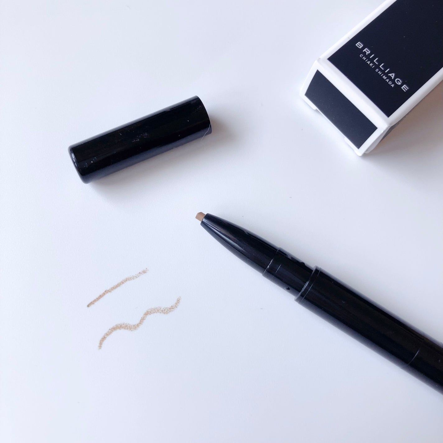 ロングステイ アイブロウパウダー&ペンシル/ブリリアージュ/アイブロウペンシルを使ったクチコミ(4枚目)