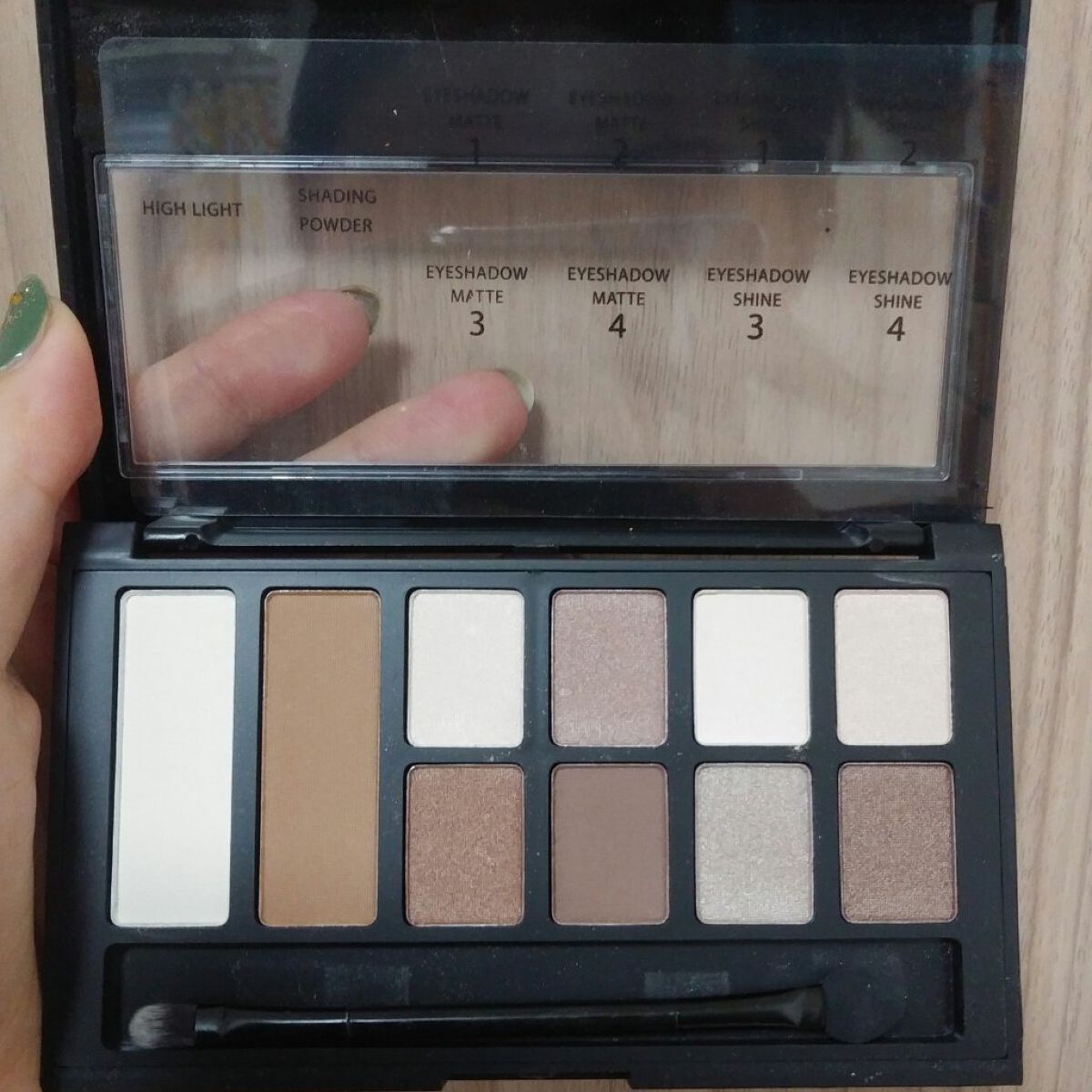 マイレディアパレット 10/MY LADIA/アイシャドウパレットを使ったクチコミ（2枚目）