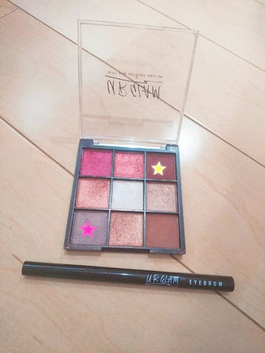 UR GLAM　BLOOMING EYE COLOR PALETTE/U R GLAM/パウダーアイシャドウを使ったクチコミ（3枚目）