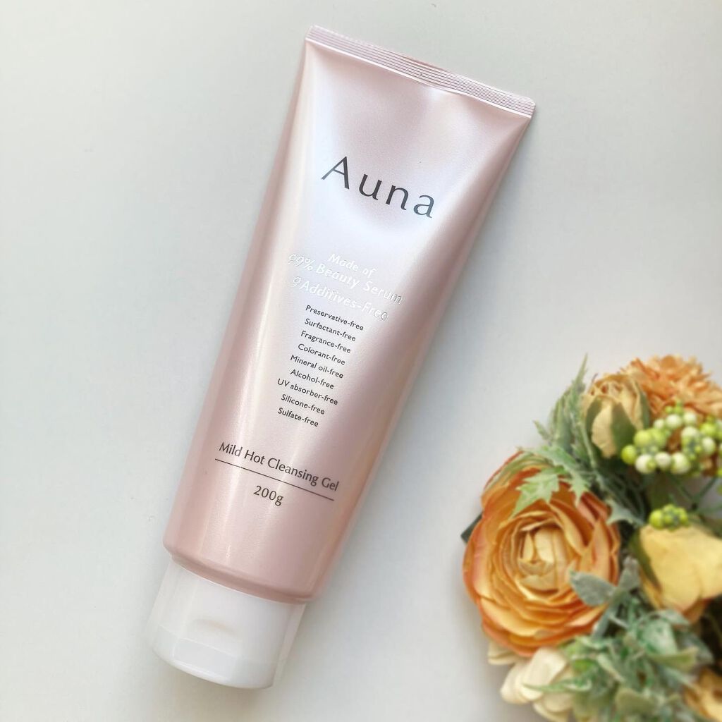 マイルドホットクレンジングジェル/Auna/クレンジングジェルを使ったクチコミ（1枚目）