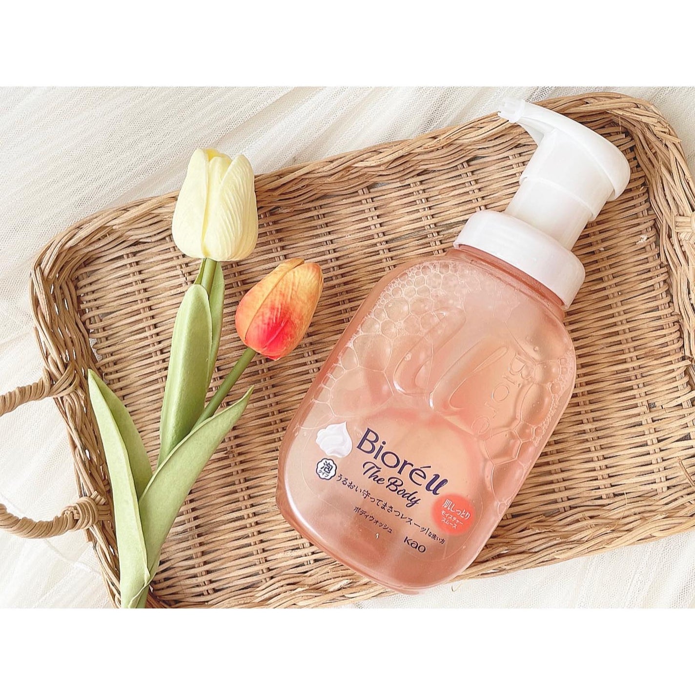 ビオレu ザ ボディ 泡タイプ モイスチャースムース/ビオレu/ボディソープを使ったクチコミ(1枚目)