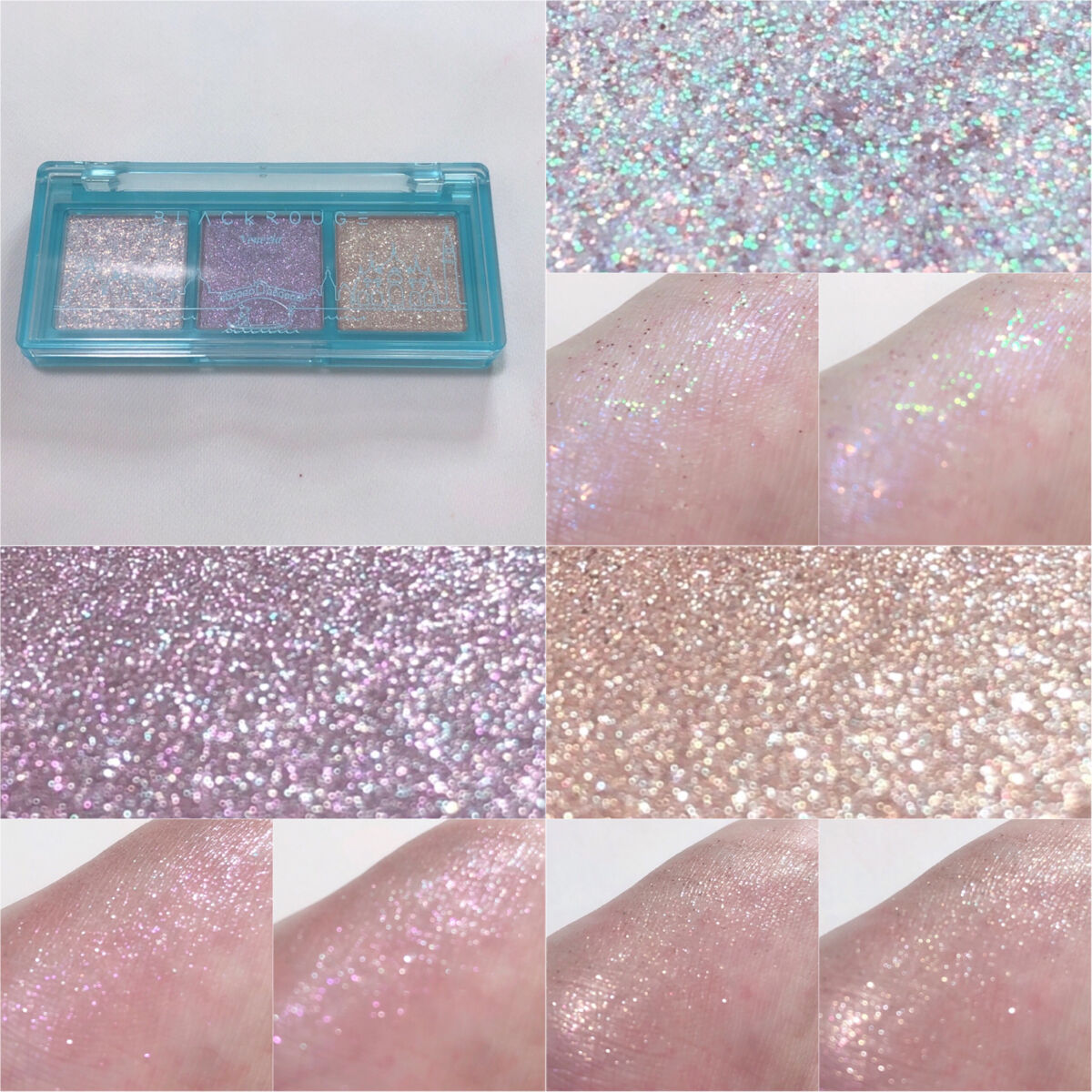 トリプルレイヤーアイパレット/BLACK ROUGE/アイシャドウパレットを使ったクチコミ（2枚目）