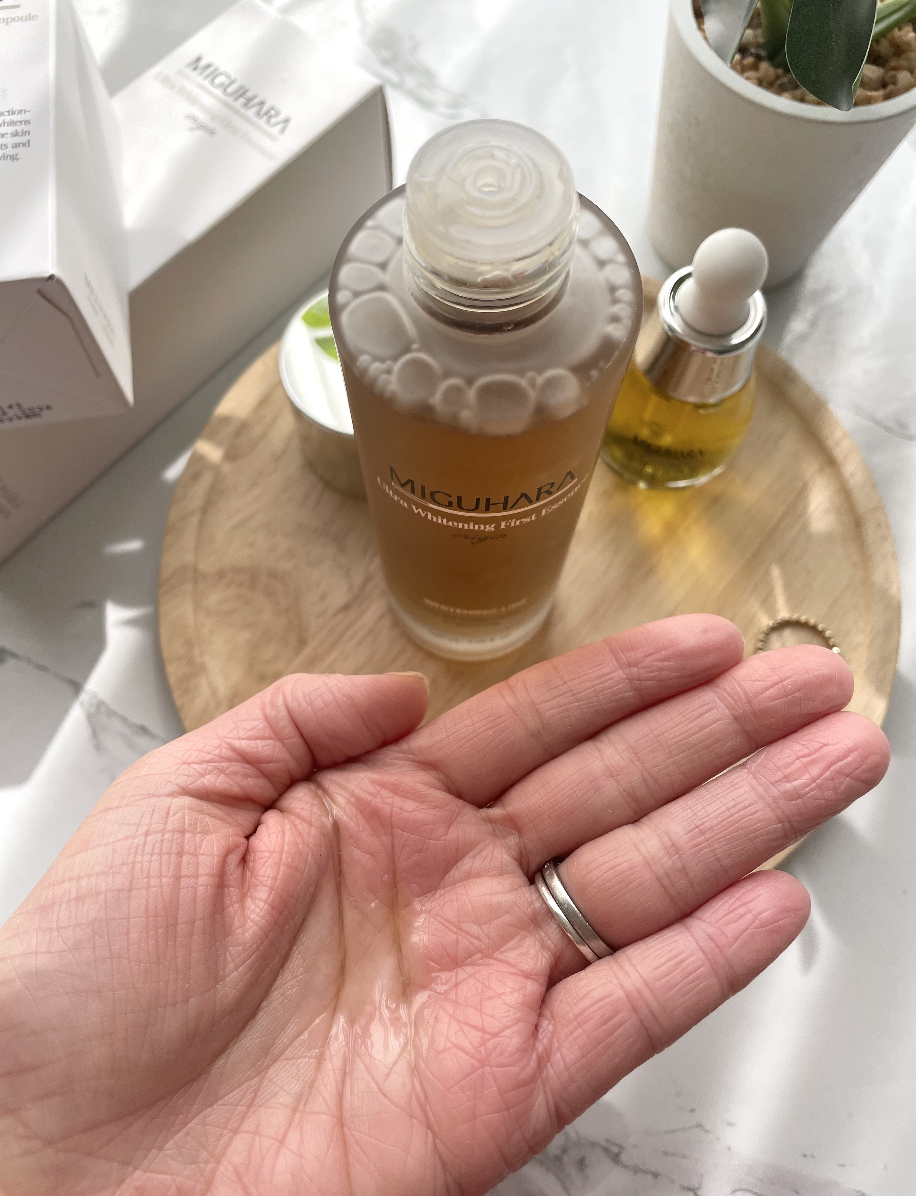 Ultra Whitening Perfect Ampoule/MIGUHARA/美容液を使ったクチコミ（3枚目）